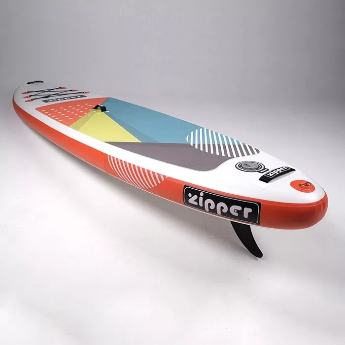 Доска SUP Board надувная (Сап Борд) Zipper S Line 11' (335см) Orange - фото 4 - id-p172173602