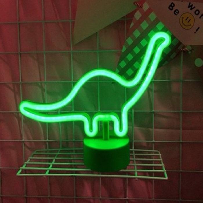 Светильник неоновый «Динозаврик» от USB - фото 1 - id-p207384706