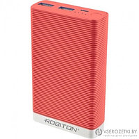 Универсальный внешний аккумулятор ROBITON POWER BANK Li13.4-R 13400мАч красный