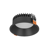 Светильник встраиваемый Byled Crater 9W 4000K черный