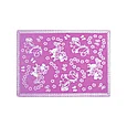 Одеяло детское байковое х/б 140х100 Ермолино ПРЕМИУМ (Цветочные лошадки) Фиолетовый, фото 2