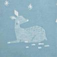 Одеяло детское байковое х/б 140х100 Ермолино ПРЕМИУМ (Серо-синий зайчик), фото 5