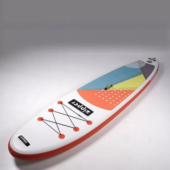 Доска SUP Board надувная (Сап Борд) Zipper S Line 11' (335см) Orange - фото 2 - id-p172190315