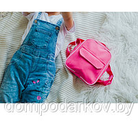 Рюкзак "Детский", 20*6*22, 1 отдел, розовый, фото 4
