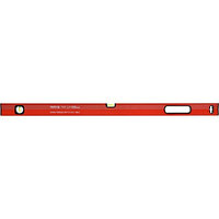 Уровень алюминиевый с ручкой 2 глазка 1000мм с магнитом (бытовой) YT-30063