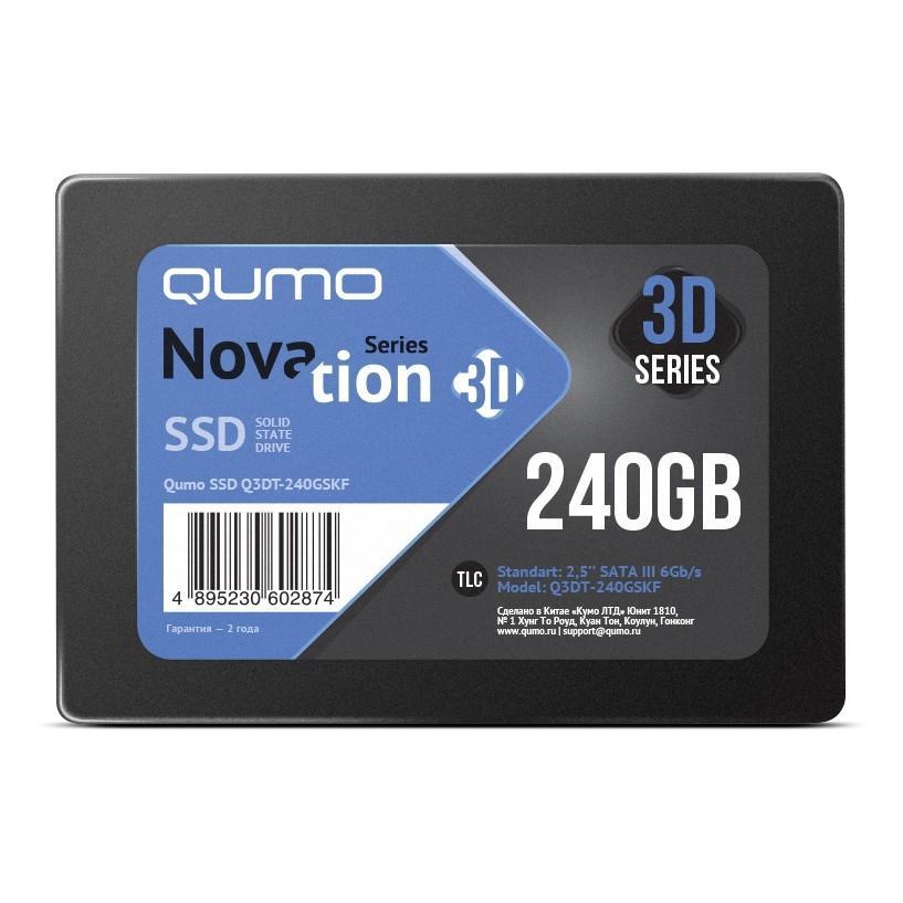QUMO SSD 240GB QM Novation Q3DT-240GSKF {SATA3.0} - фото 1 - id-p203914805