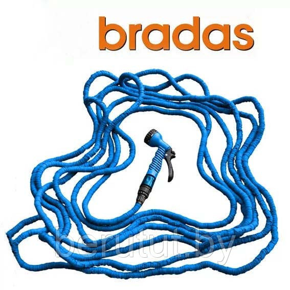 Шланг для полива растягивающийся BRADAS TRICK HOSE 7-22 м с пульверизатором - фото 3 - id-p207406174