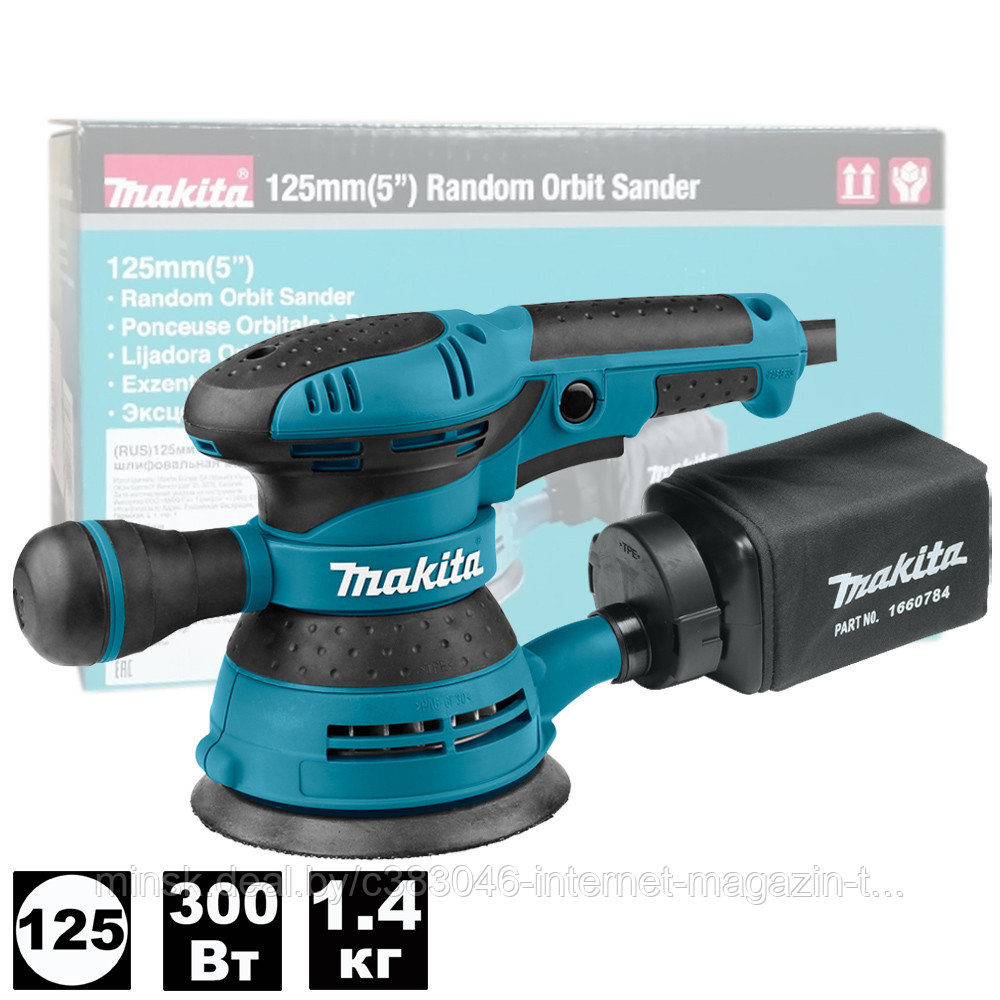 Эксцентриковая шлифмашина BO5040 (BO 5040) MAKITA - фото 1 - id-p101295994