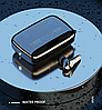 Беспроводные спортивные Bluetooth наушники TWS NEWEST М19 с зарядным кейсом (Powerbank, Bluetooth 5.1, фонарик, фото 3