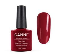 Гель-лак (шеллак) Canni №104 Rust Red 7.3ml