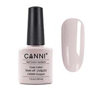 Гель-лак (шеллак) Canni №145 Greyish White 7.3ml