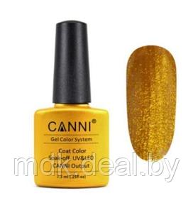 Гель-лак (шеллак) Canni №197 Glittering Gold 7.3ml