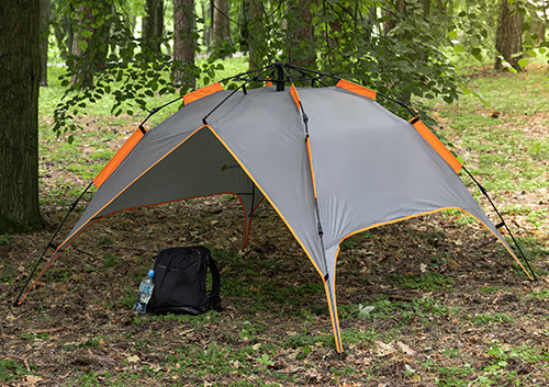 Палатка Sundays ZC-TT036-3P v2 (темно-серый/желтый) - фото 6 - id-p207425205