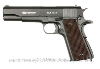 Пистолет пневматический газобаллонный модели CLT 1911 калибра 4.5 мм