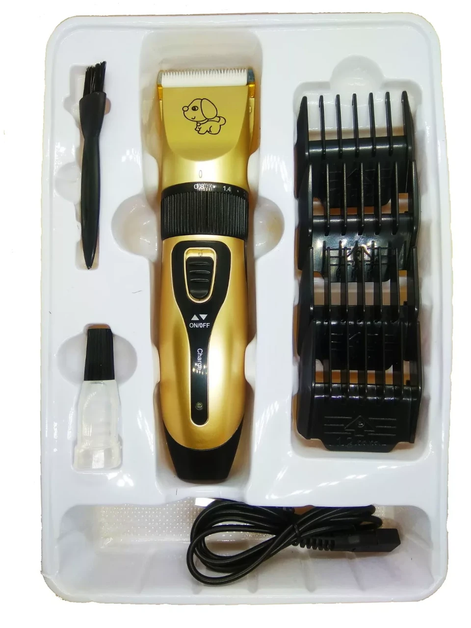 Машинка для стрижки животных PET Grooming Hair Clipper kit C6 - фото 3 - id-p168488062