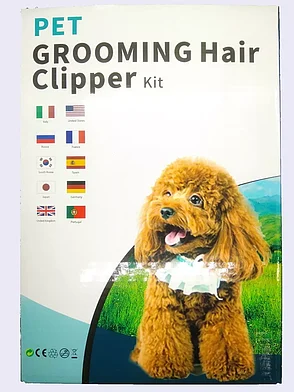 Машинка для стрижки животных PET Grooming Hair Clipper kit C6, фото 2
