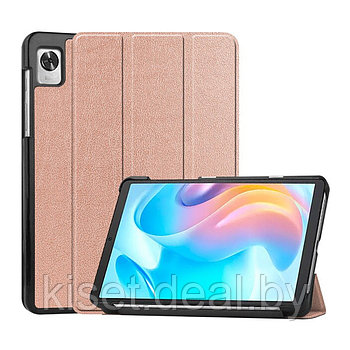 Чехол-книжка KST Smart Case для Realme Pad Mini 8.7 2022 розовое золото