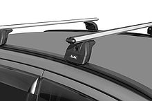 Багажник LUX для Hyundai Tucson III (интегрир. рейлинги), 2016-… (аэродинамическая дуга)