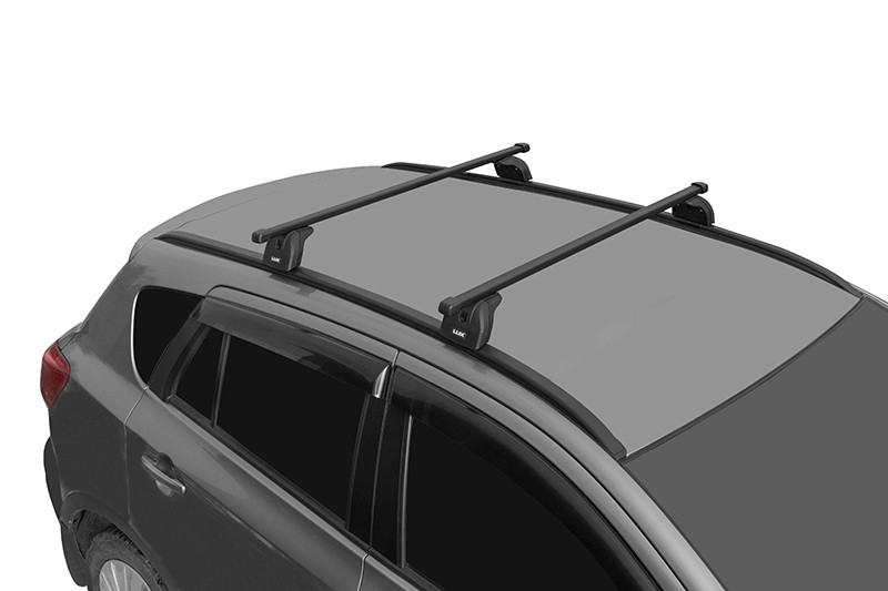 Багажник LUX для Hyundai Tucson III (интегрир. рейлинги), 2016- (прямоугольая дуга) - фото 2 - id-p69112801