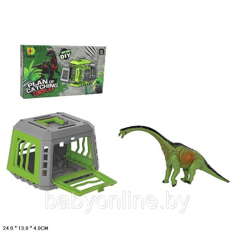 Динозавр в переноске арт 222-005Y - фото 1 - id-p207438340