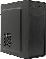 Exegate EX283069RUS Корпус Miditower ExeGate XP-332 Black, ATX, XP350, Black,120mm, 2*USB, Audio