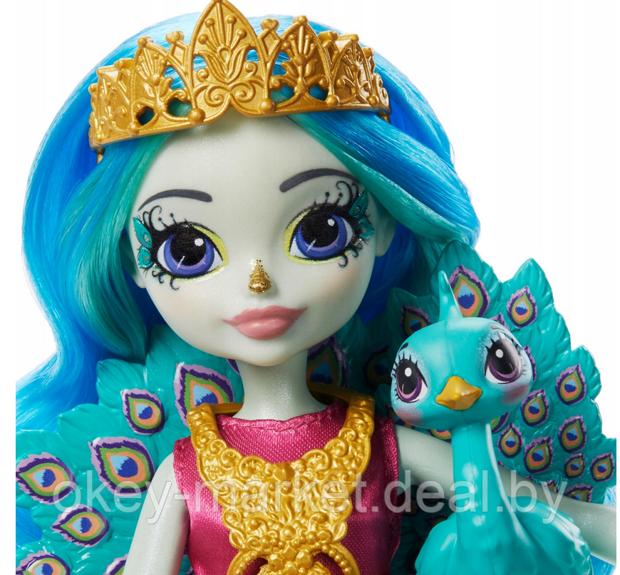 Кукла Mattel Enchantimals Королева Парадайз и Рейнбоу Royal GYJ14 - фото 7 - id-p207438368