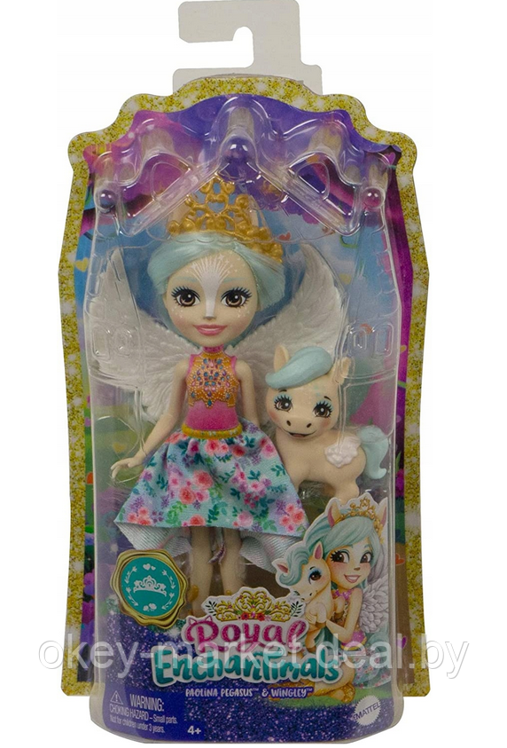 Кукла Mattel Enchantimals Паолина Пегасус и Вингли GYJ03 - фото 2 - id-p207438395