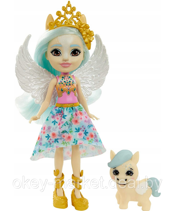 Кукла Mattel Enchantimals Паолина Пегасус и Вингли GYJ03 - фото 1 - id-p207438395