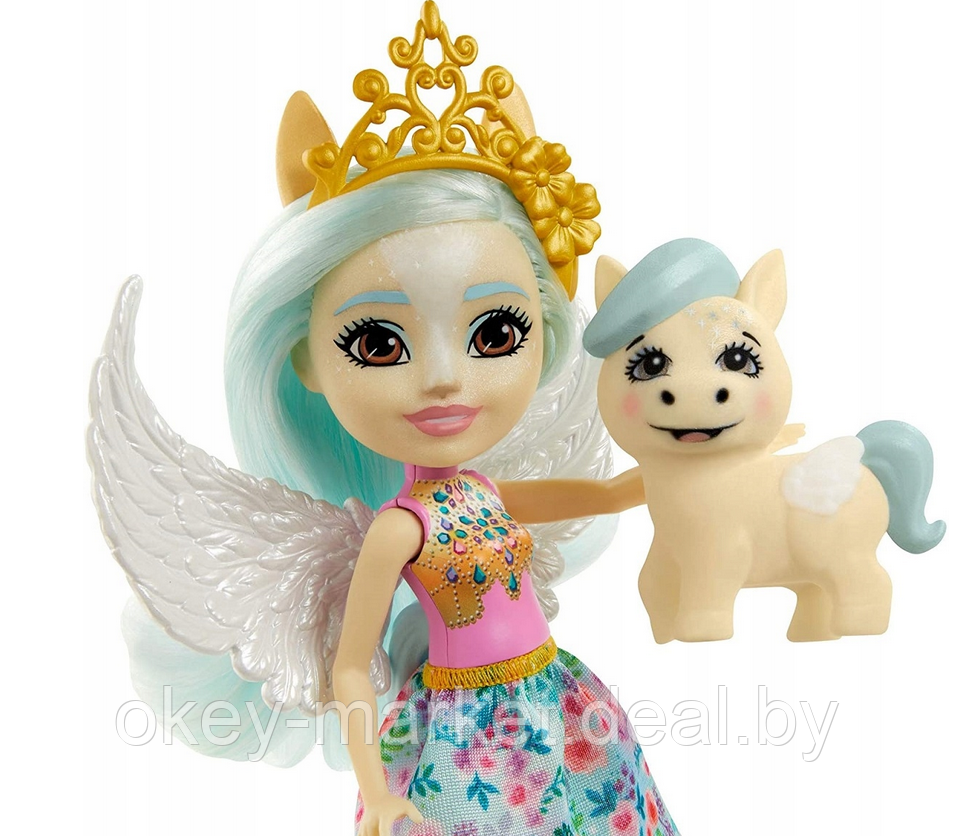 Кукла Mattel Enchantimals Паолина Пегасус и Вингли GYJ03 - фото 5 - id-p207438395
