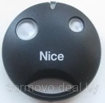 Nice SMILO SM2R01 2 кнопки, 2-х канальный черный 433 Mhz