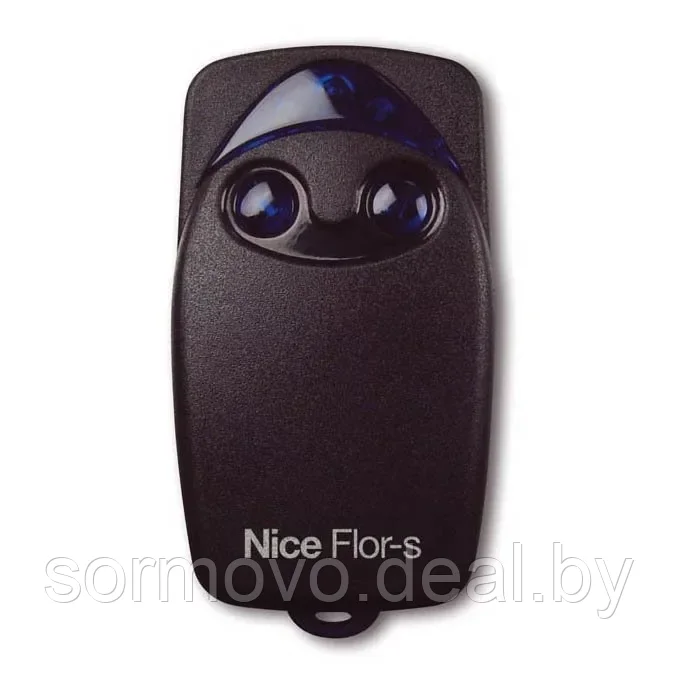 Nice FLO2R-S 2 кнопки, 2-х канальный черный 433 Mhz - фото 1 - id-p207438508