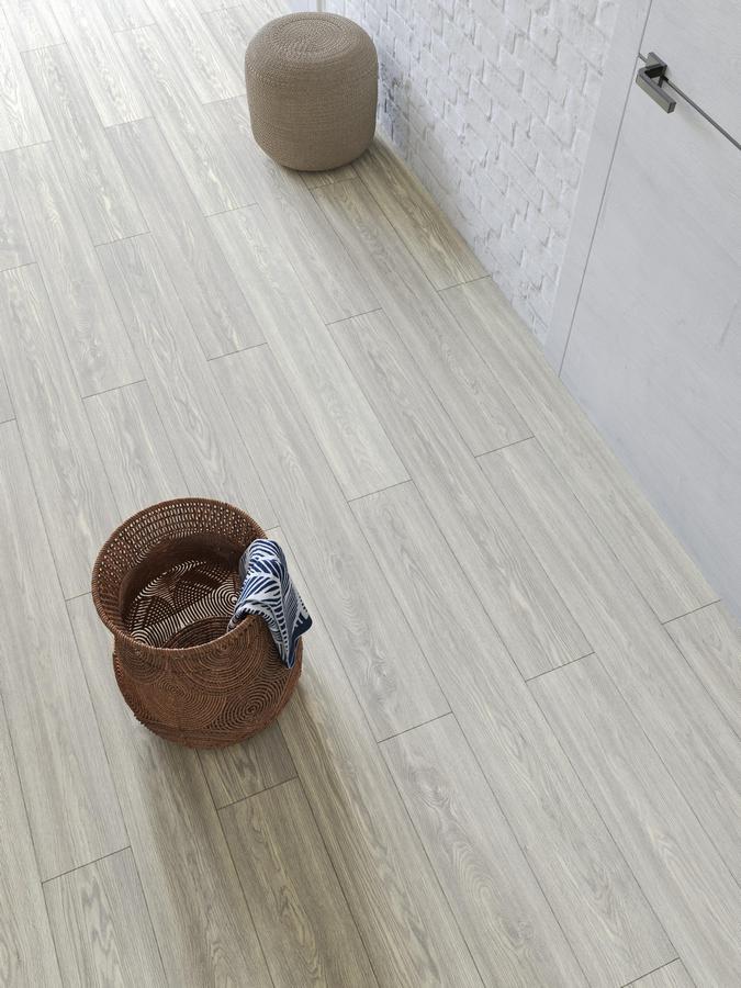 Ламинат Egger Flooring Classic Дуб Сория светло-серый с фаской