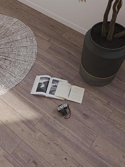 Ламинат Egger Flooring Classic Дуб Кортон чёрный с фаской