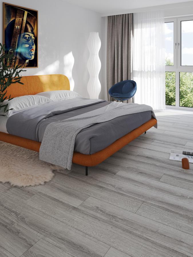 Ламинат Egger Flooring Classic Дуб Шерман светло-серый с фаской - фото 2 - id-p148130966