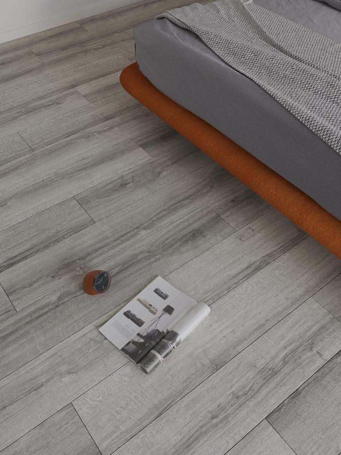 Ламинат Egger Flooring Classic Дуб Шерман светло-серый с фаской