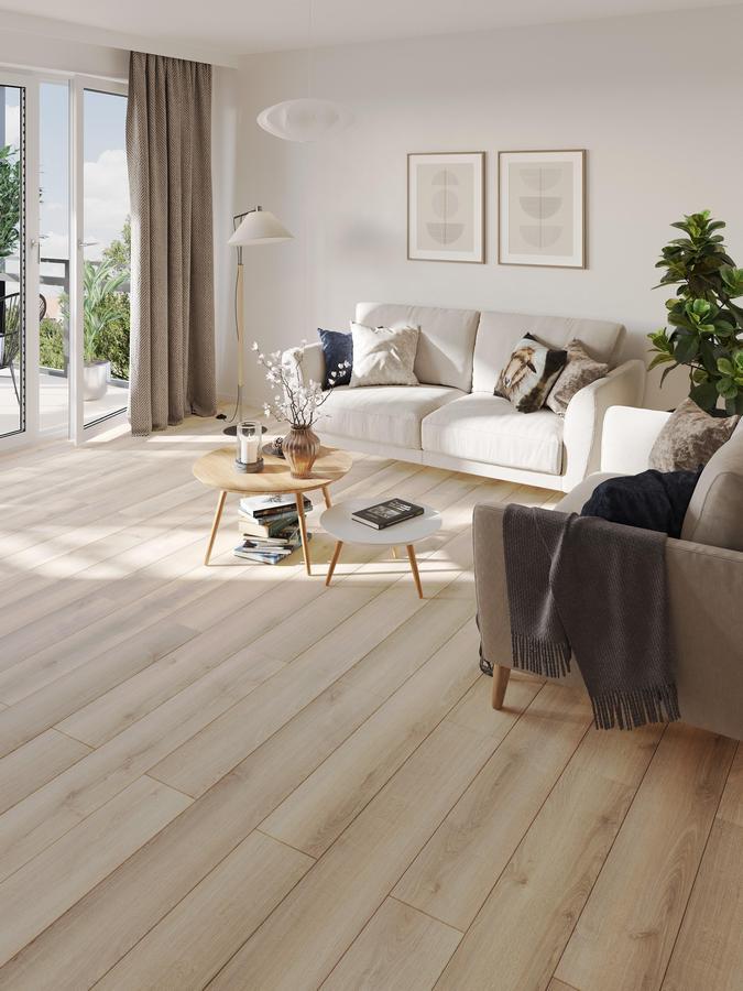 Ламинат Egger Flooring Classic Дуб Эльтон белый с фаской - фото 2 - id-p148130969