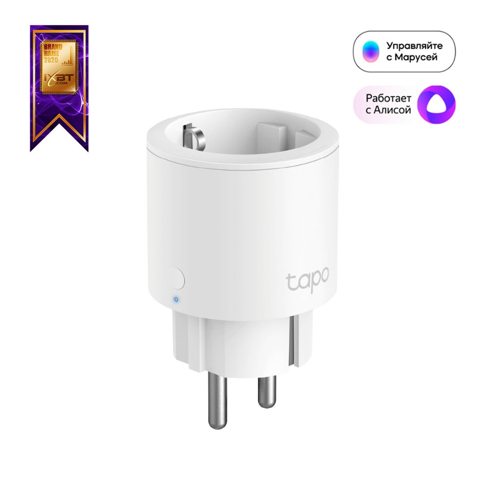 Умная Wi-Fi розетка TP-Link Tapo P115 - фото 1 - id-p207447467