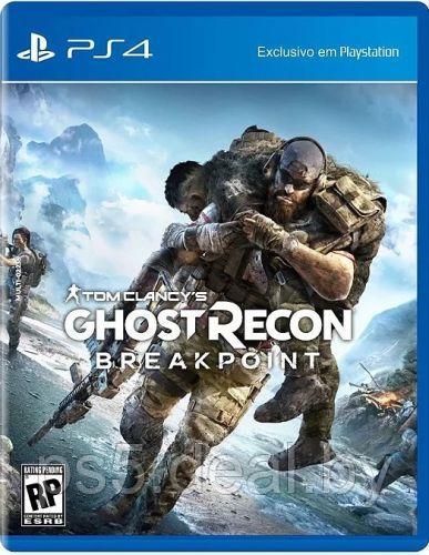 PS4 Уценённый диск обменный фонд Игра Tom Clancy's Ghost Recon Breakpoint для PlayStation 4 - фото 1 - id-p207447444