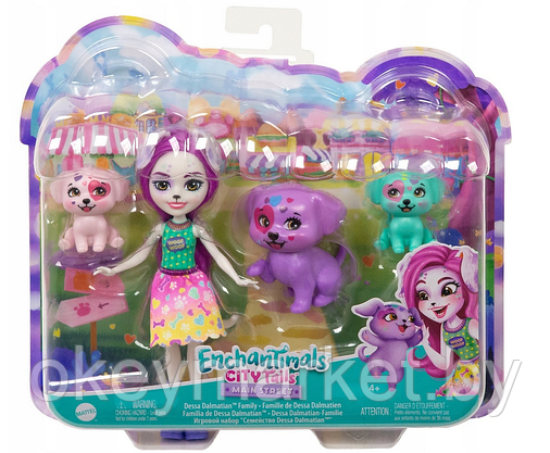 Игровой набор Enchantimals Семья Дессы Далматинец HKN14, фото 3