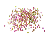 Стразы (кристаллы) для ногтей SS3 1.5-1.6мм (фиолетово-розовый голографик) 100шт №37