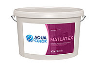 Краска латексная моющаяся AQUACOLOR MATLATEX