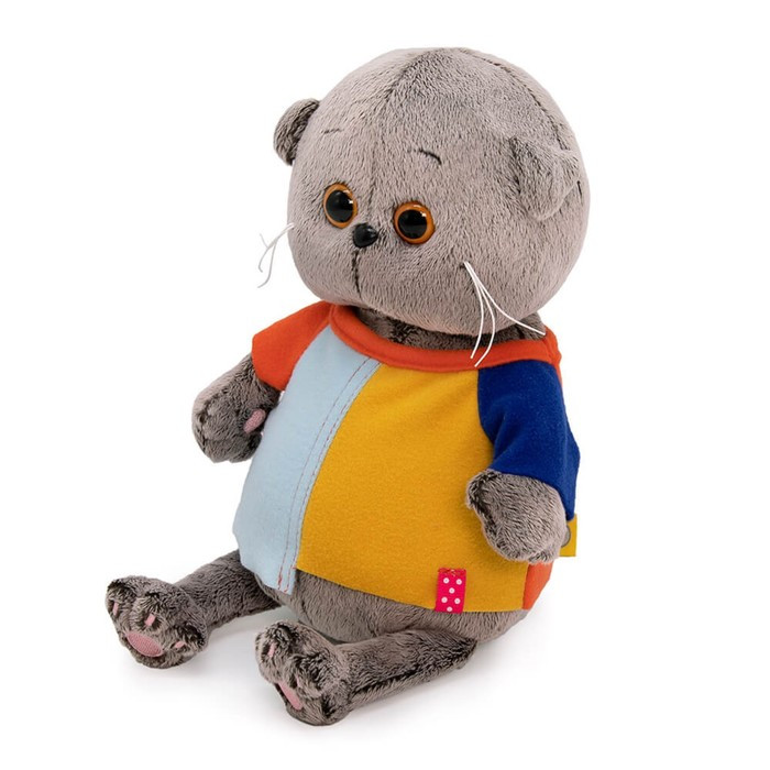 Мягкая игрушка «Басик Baby в разноцветной футболке», 20 см - фото 2 - id-p207454157