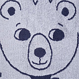 Полотенце махровое Этель "Медвежонок", 70х130 см, 100% хлопок, 420гр/м2, фото 2