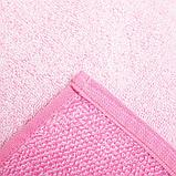 Полотенце махровое "Этель" Pink Unicorn, 70х130 см, 100% хлопок, 420гр/м2, фото 3