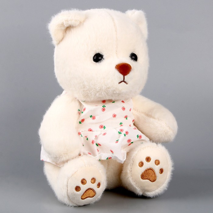 Мягкая игрушка «Медведь» в платье, 26 см, цвет белый - фото 5 - id-p207453895