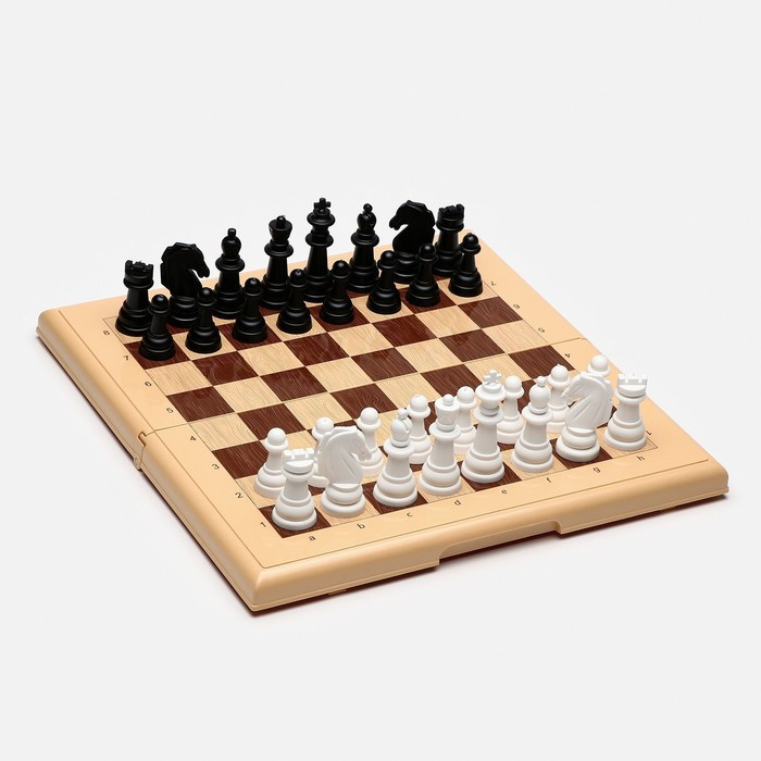 Настольная игра 3 в 1: шашки, шахматы, нарды, поле 32 х 32 см - фото 4 - id-p207454322