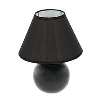 Лампа настольная "Шар черный" 25 см, Е14 220V