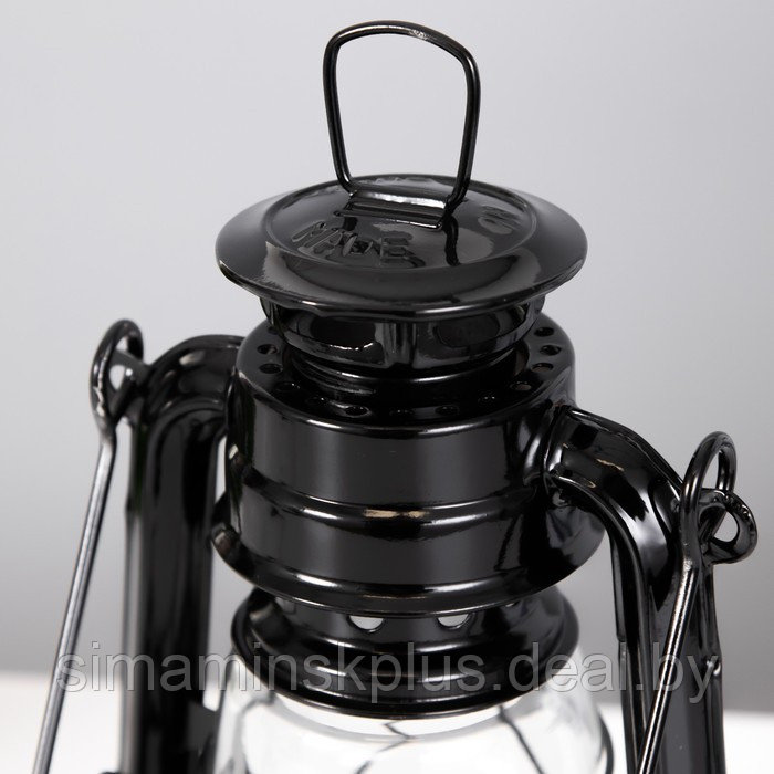 Керосиновая лампа декоративная черный 9,5х12,5х19 см - фото 5 - id-p207463865