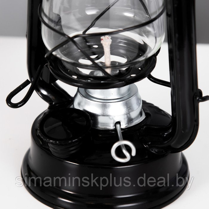 Керосиновая лампа декоративная черный 9,5х12,5х19 см - фото 6 - id-p207463865