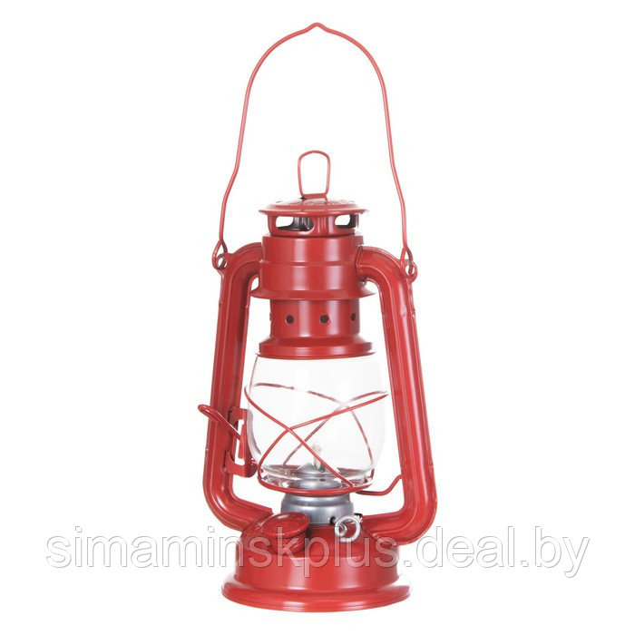Керосиновая лампа декоративная красный 11.5*15*25 см - фото 10 - id-p207463868